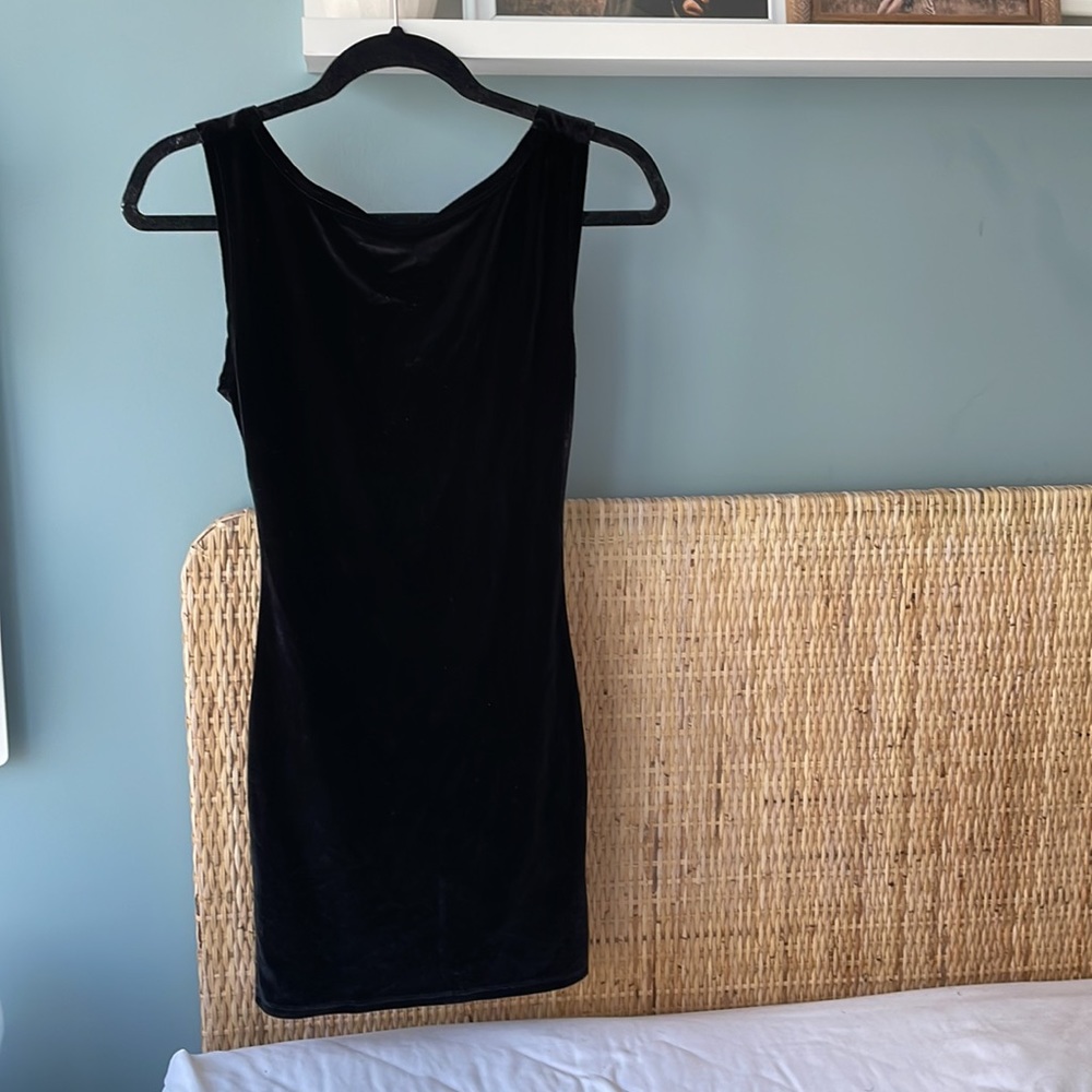 Zara velvet dress